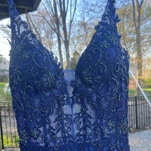 New Blush prom dress with tags!!